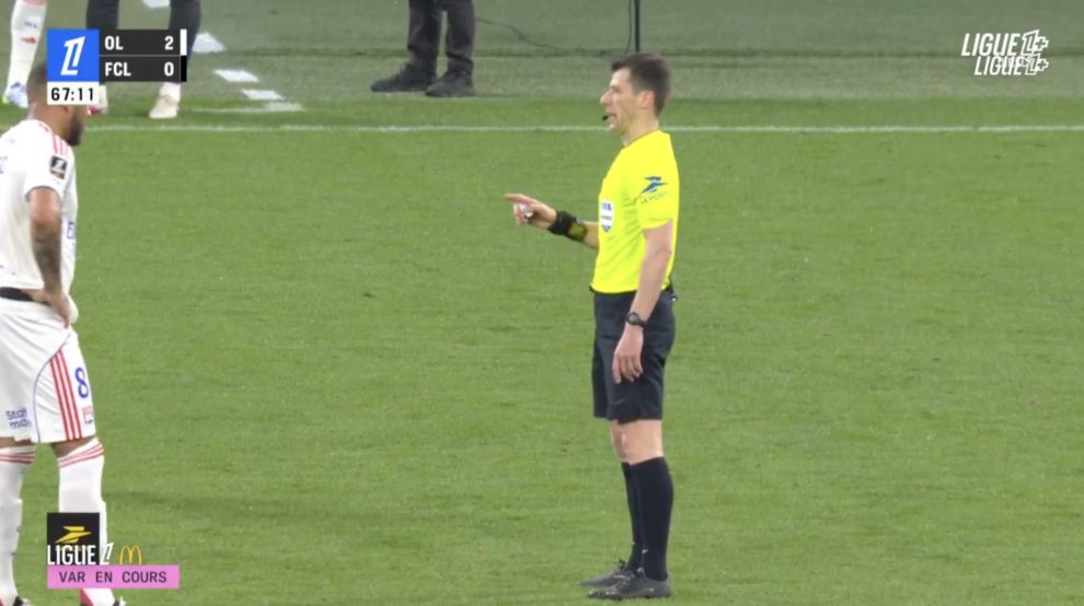 Benoit Bastien VAR Ol Lorient